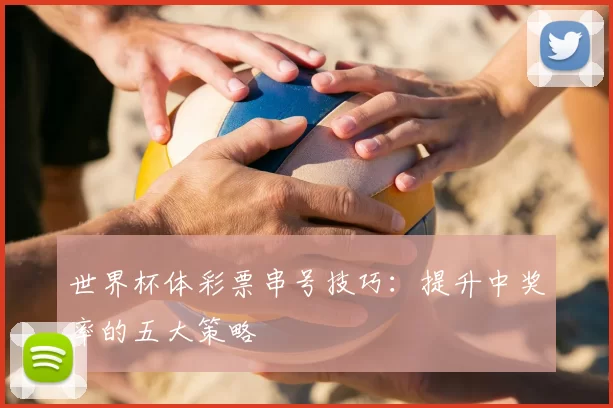 世界杯体彩票串号技巧：提升中奖率的五大策略