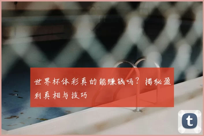 世界杯体彩真的能赚钱吗?揭秘盈利真相与技巧
