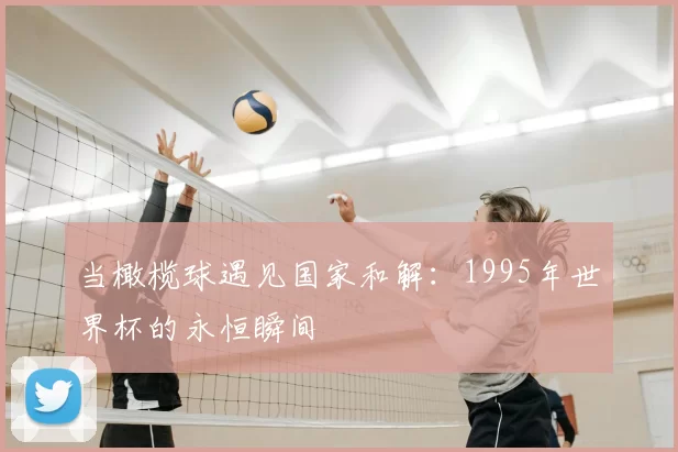 当橄榄球遇见国家和解:1995年世界杯的永恒瞬间