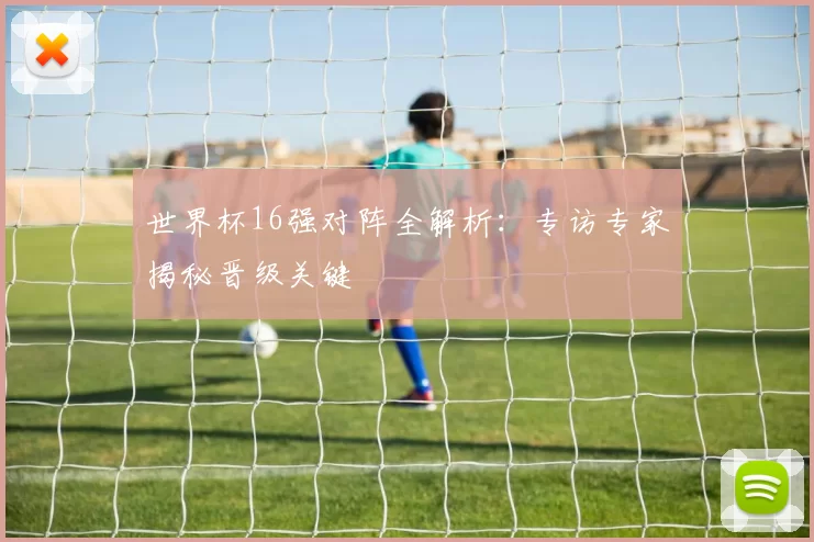 世界杯16强对阵全解析:专访专家揭秘晋级关键