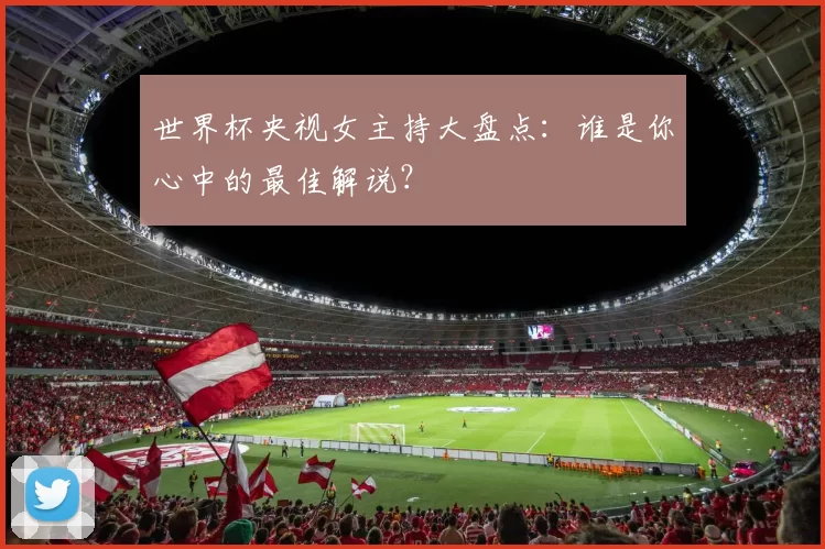 世界杯央视女主持大盘点:谁是你心中的最佳解说?
